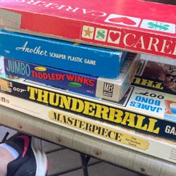 Vintage board games