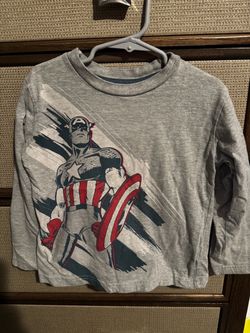 Captain America Shirt 5T