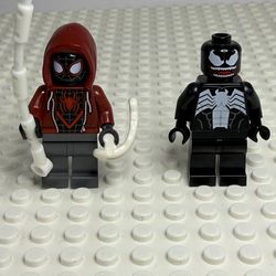 Lego Marvel Super Heroes Spider-Man Miles Morales And Venom Minifigure 76276