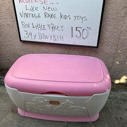 Beautiful Looks Like Vintage Little Tikes Toy Box 