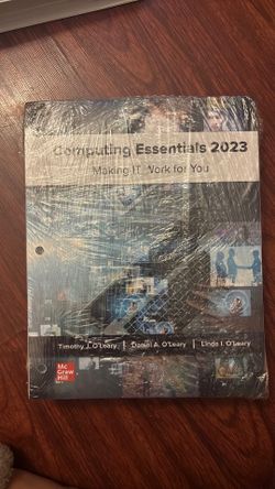 Mc grawhill Computing essentials 2023  book