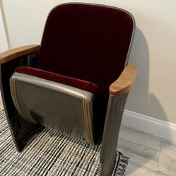 Antique Movie Theater Chair