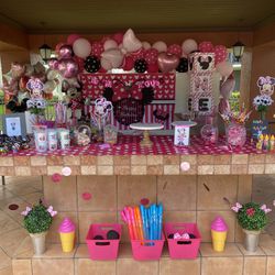 Minnie Mouse 1st Birthday Party Supply