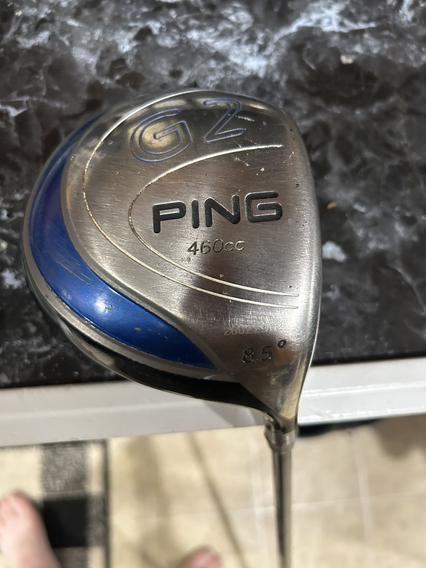 Mens Ping Driver with Hzrdus Shaft
