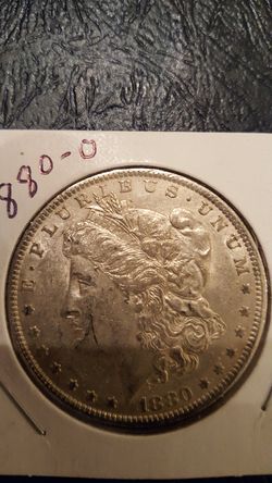1880-0 Morgan Silver Dollar