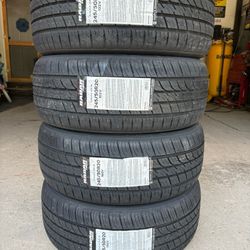 (4) - 245/50/20 Radar Dimax AS-8 Tires