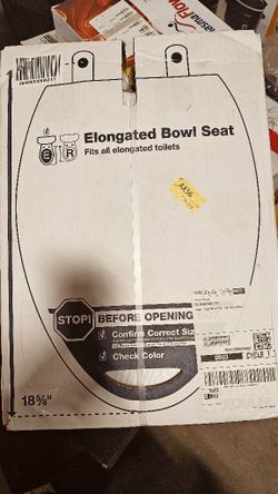 Toilet Seat - Elongated Soft Close (Unopened)