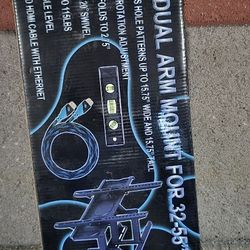 Cheetah APDAM3B Dual Arm TV Mount.