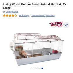 Living World Deluxe Small Animal Habitat, X-Large
