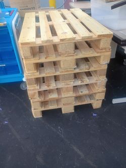 Wooden pallets