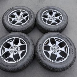 (4) 17” Ford Bronco Wheels 235/65R17 Falken Wildpeak All Terrain 