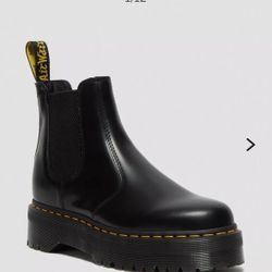 Doc Martens 2976 SMOOTH LATHER PATFORM CHELSEA 