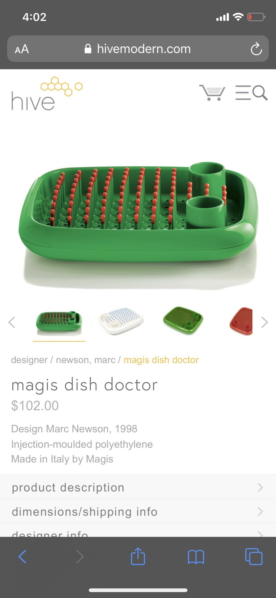 Magis Dish Doctor (with box)