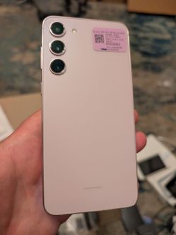 Pink att/cricket Samsung Galaxy s23 plus 256gb