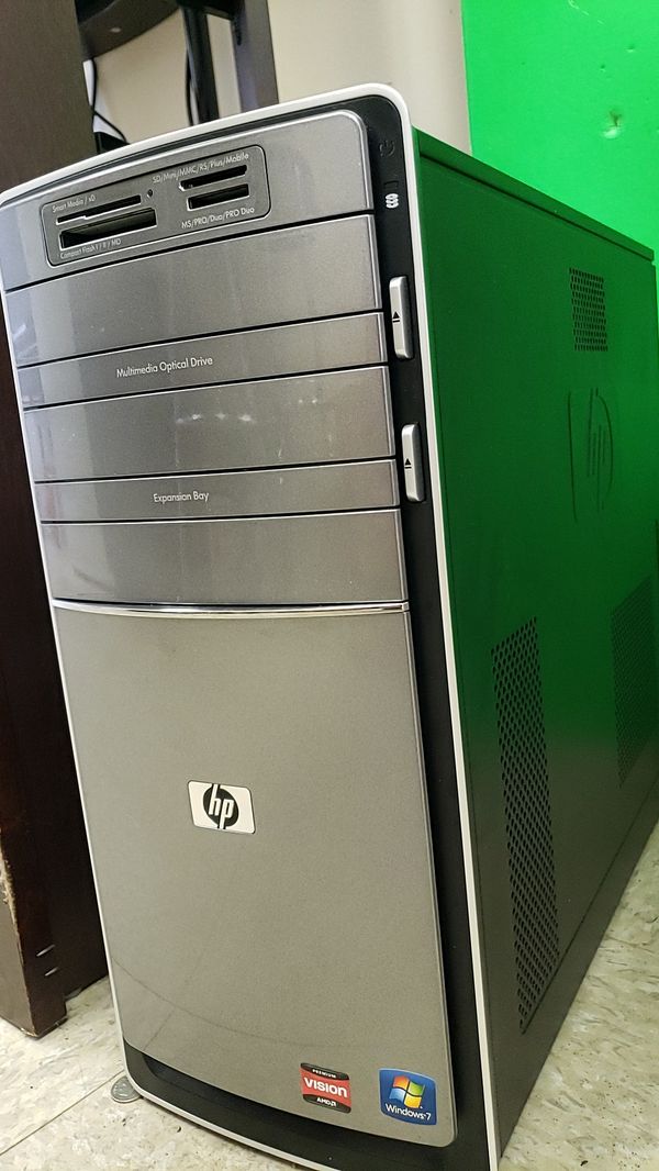 HP P6000 Series Desktop Computer Windows 10 4gp RAM 700GB HD for Sale