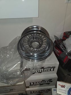DAYTON WIRE WHEELS 13X7 NEW