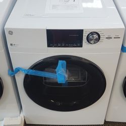 4.3 cu. ft Vented Front Load Stackable Electric Dryer in White