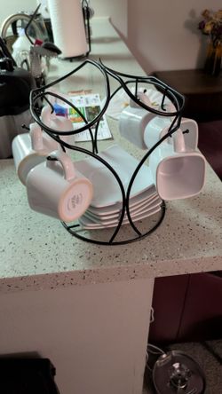 Espresso & Plate set with Rack
