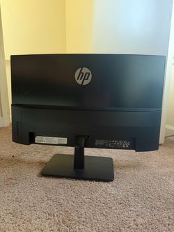 HP Curved Display Monitor