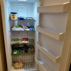 7 Month Old Upright Freezer. 