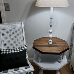 Vintage Refinished Table Lamp