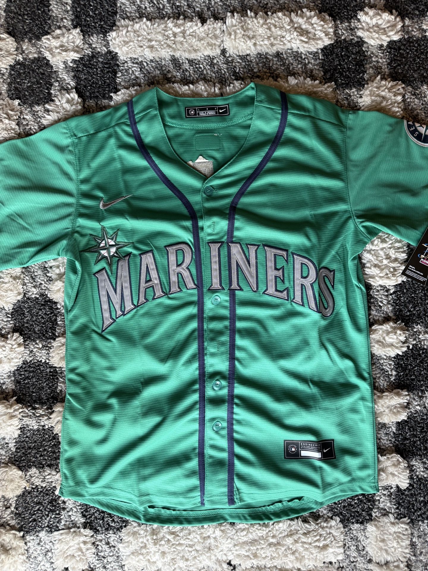 Cal Raleigh - Large Jersey - Seattle Mariners
