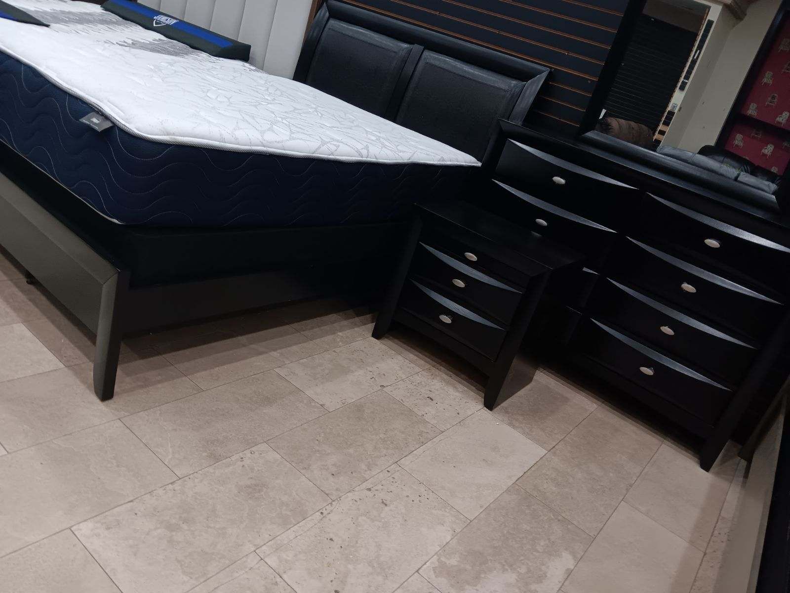 Emily black bedroom starting at $599