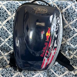 Motorcycle backpack hard shell