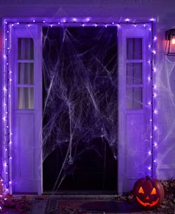 Home Accents Holiday 100 Purple LED Mini Lights