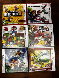 Mario 3DS Collection + Smash Bros 3ds