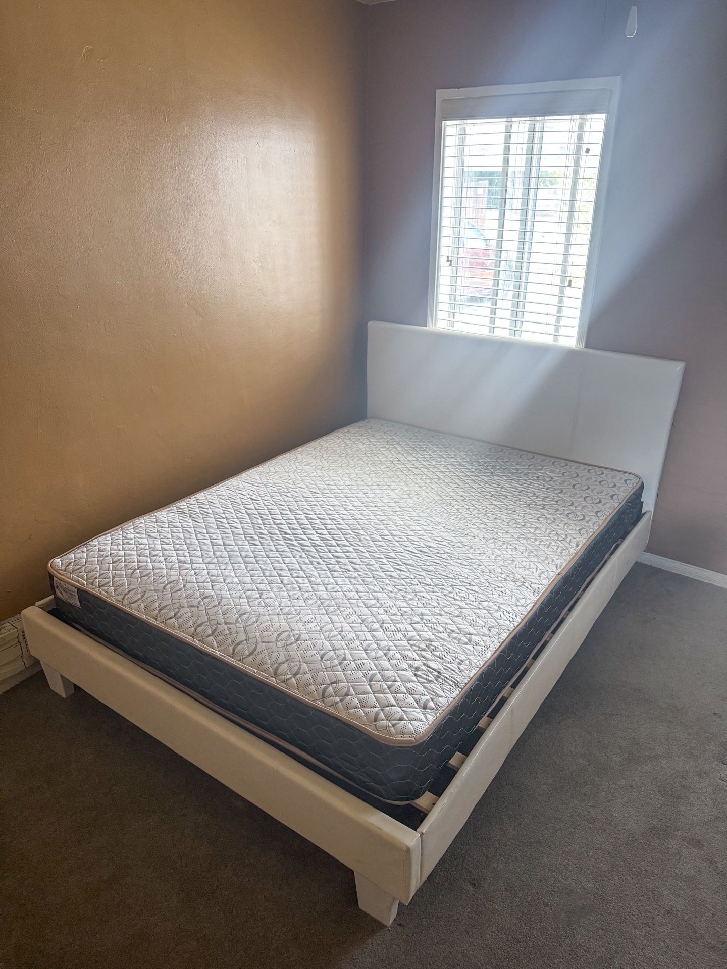 Queen Size Mattress And Bed Frame