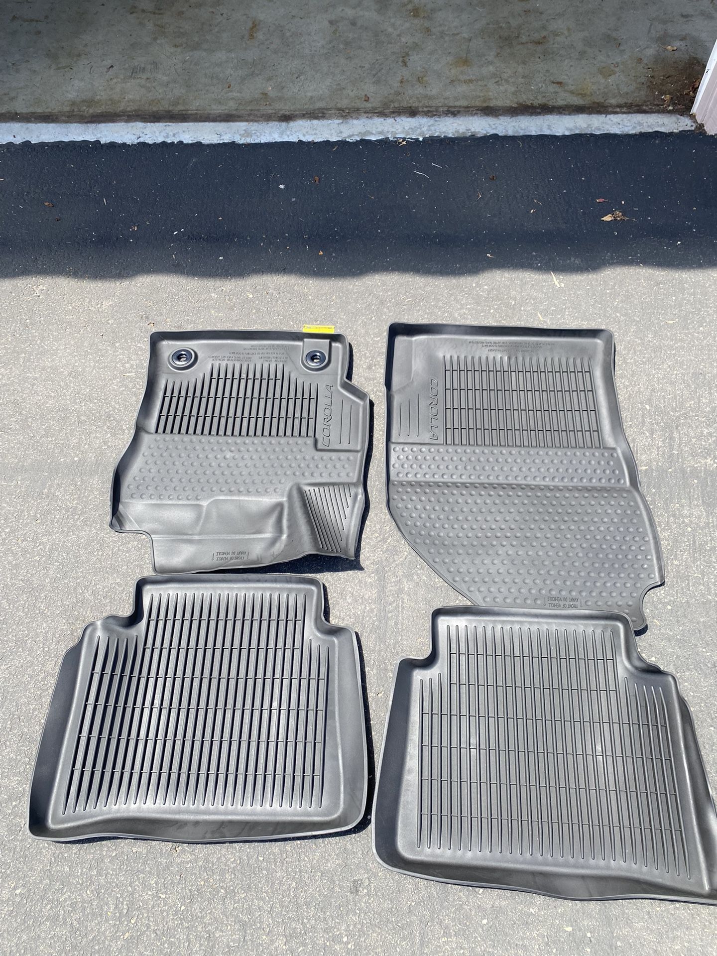 Toyota Corolla All-Weather Floor Mat’s