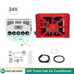 New in the box 24V 11000 BTU Truck Cab Air Conditioner Split AC for Semi Trucks Bus RV Caravan(E357)
