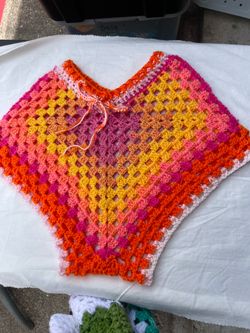Handmade yarn shorts