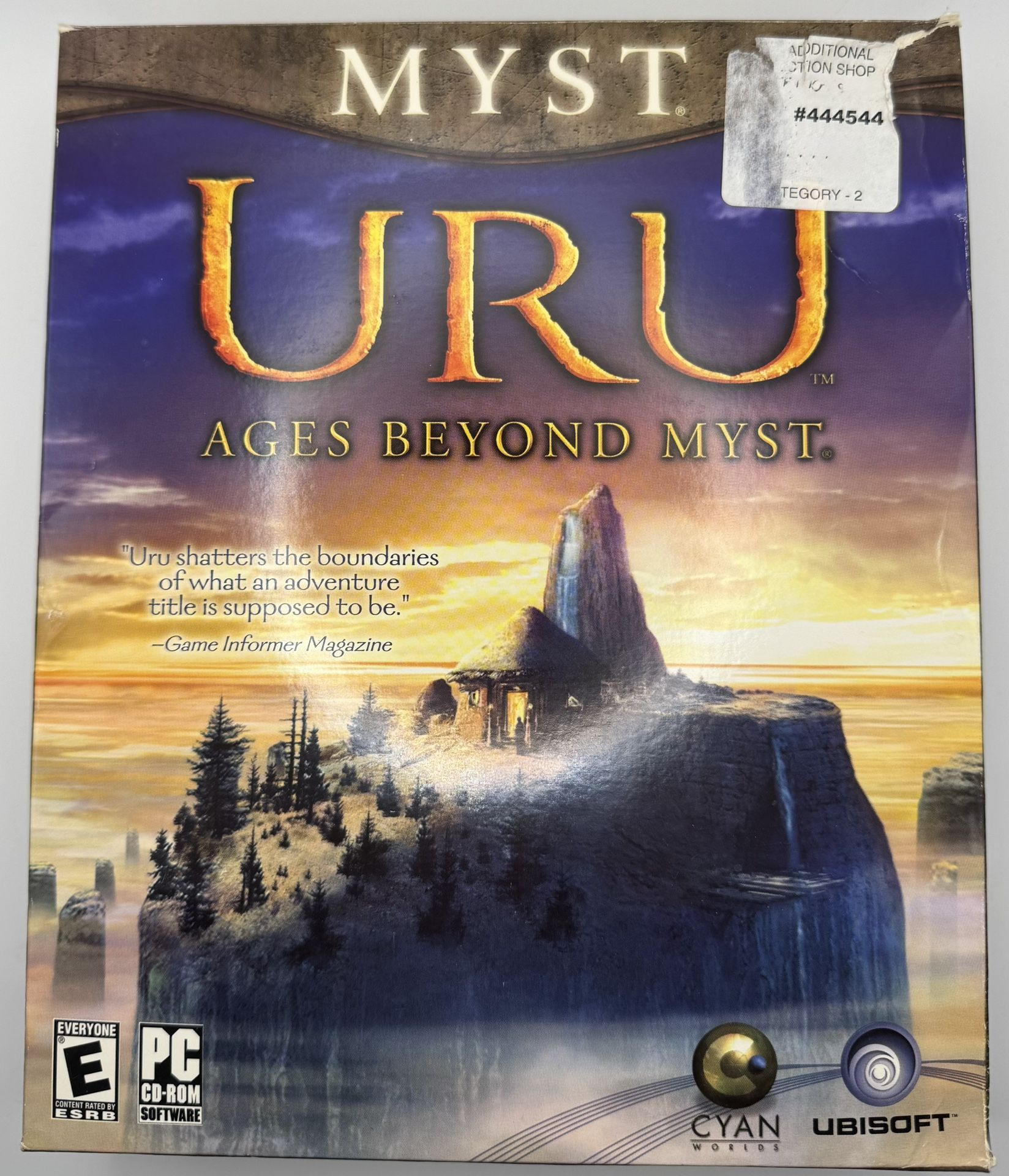 Uru Ages Beyond Time CD ROM