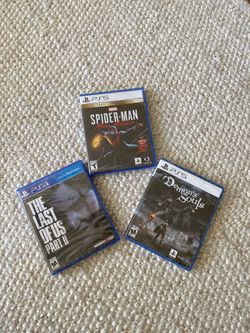 PS5 Games, Spider Man, Demon’s Souls, The Last of Us Part 2