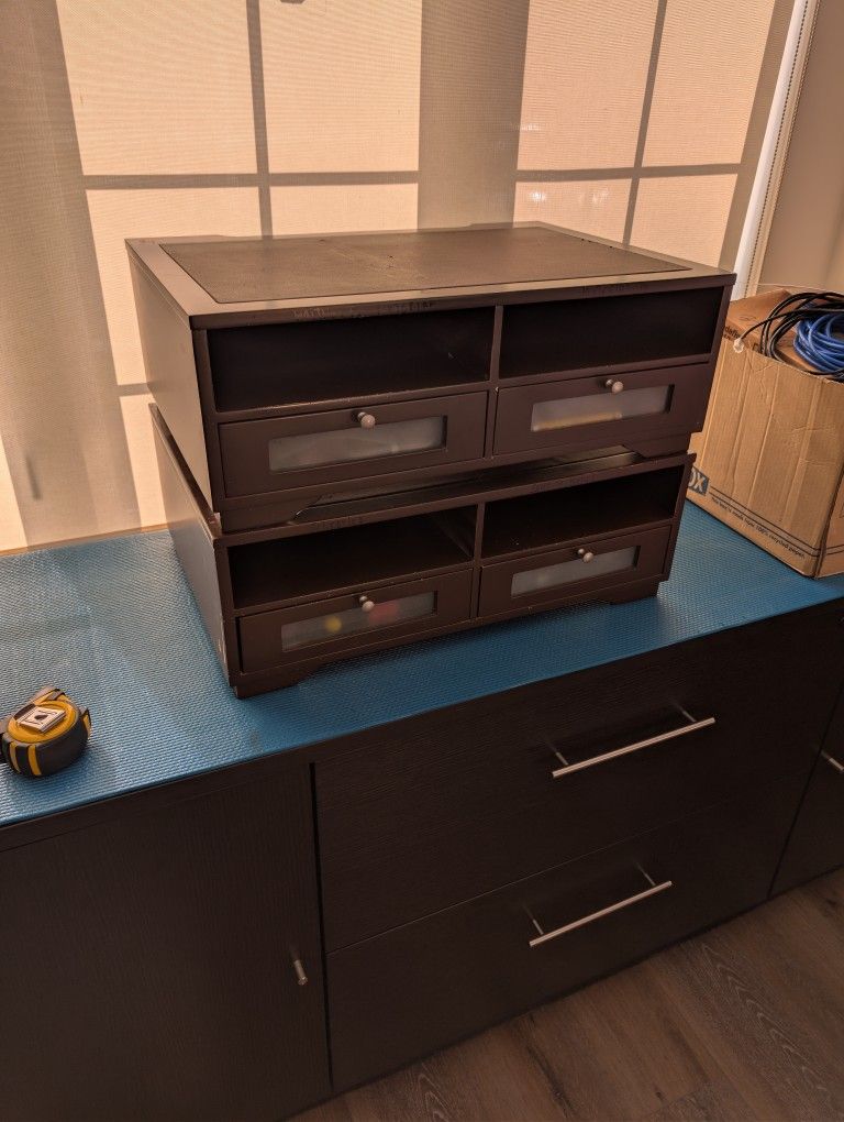 Desktop Office Supply Cabinet.  2 For Sale Or 1.