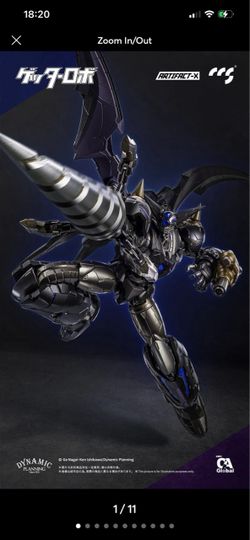 CCSTOYS Getter Robo Daikessen Artifact-X Black Another Getter Action Figure