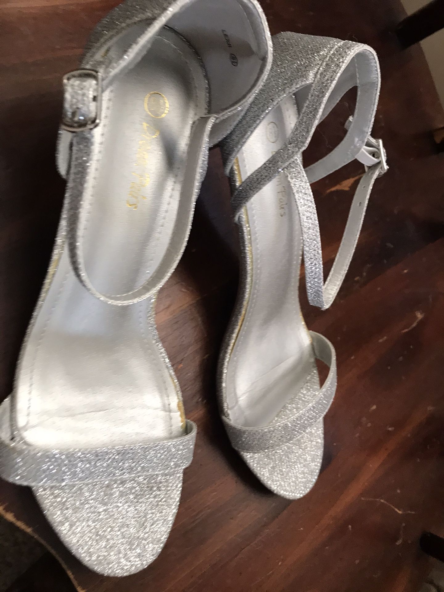 Silver Size 8.5 Women’s Shoes