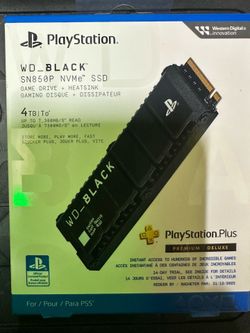 PS5 storage expansion