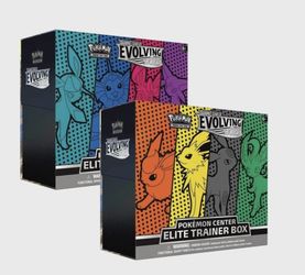 Pokemon Cards - Evolving Skies - Pokemon Center - Elite Trainer Box - ETB 