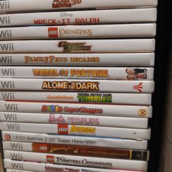 Wii Games For Sale