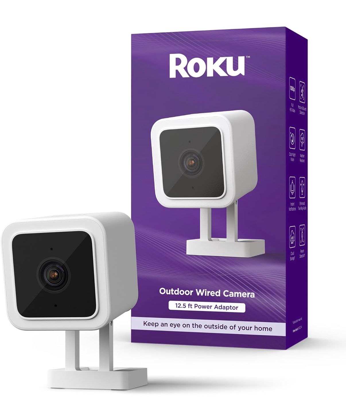 Roku Outdoor Wired Camera - BRAND NEW