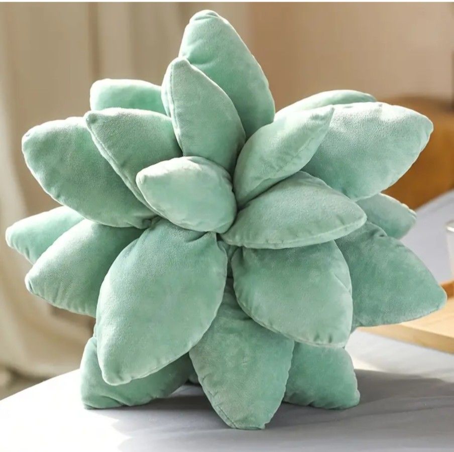 Boho Succulent Desert Vibes Decorative Pillow. 🪴💚✨️