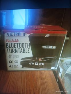 3-speed portable Bluetooth Turntable