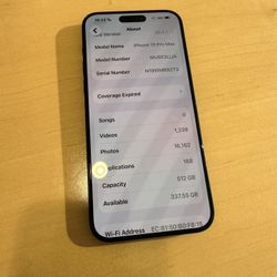 Unlocked iPhone 15 Pro Max 512GB