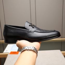 Hermes Men’s Leather Shoes With Box New 