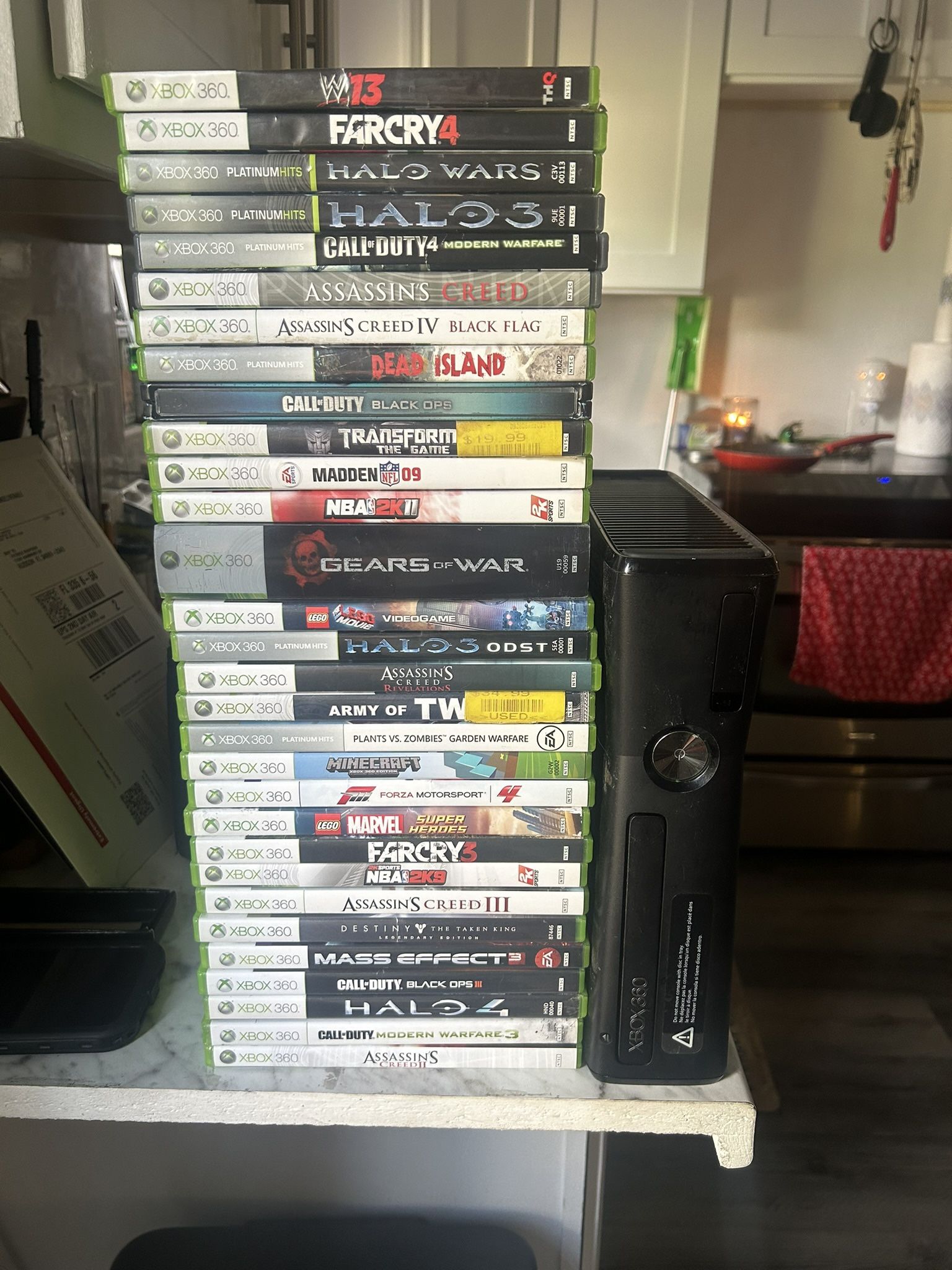 Xbox 360 + Over 30 Games! 