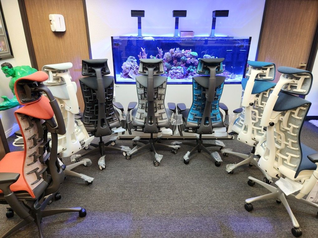 🔥BRAND NEW 2024🔥40% OFF🔥 HERMAN MILLER LOGITECH X GAMING EMBODY CHAIRS🔥ALL COLOR OPTIONS IN STOCK🔥PICK-UP🔥DELIVERY🔥SHIP🔥