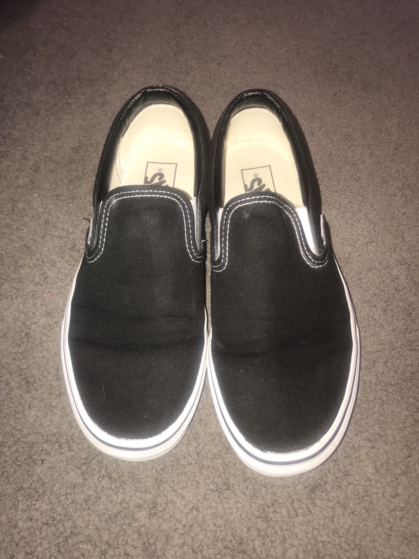 womens size 8-1/2 black vans